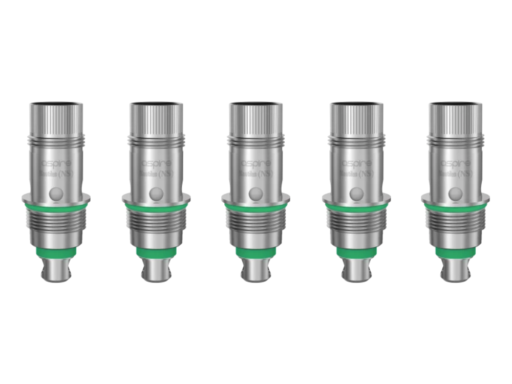 Aspire - BVC NS Heads 1,8 Ohm (5 Stück pro Packung)