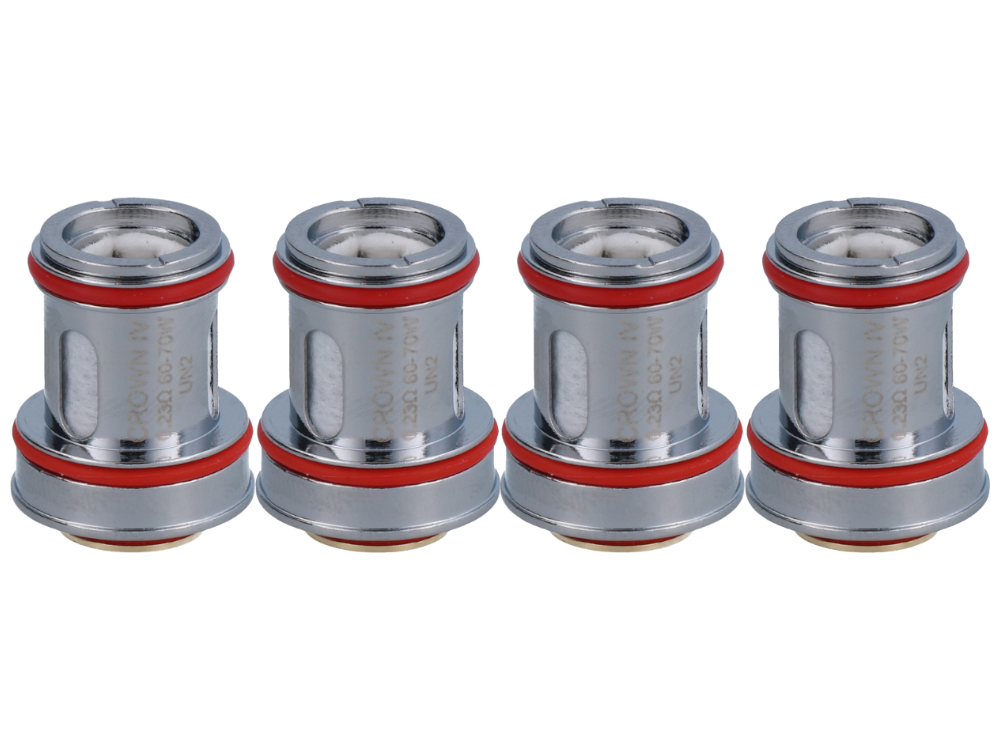 Uwell - Crown 4 UN2 Heads 0,23 Ohm (4 Stück pro Packung)
