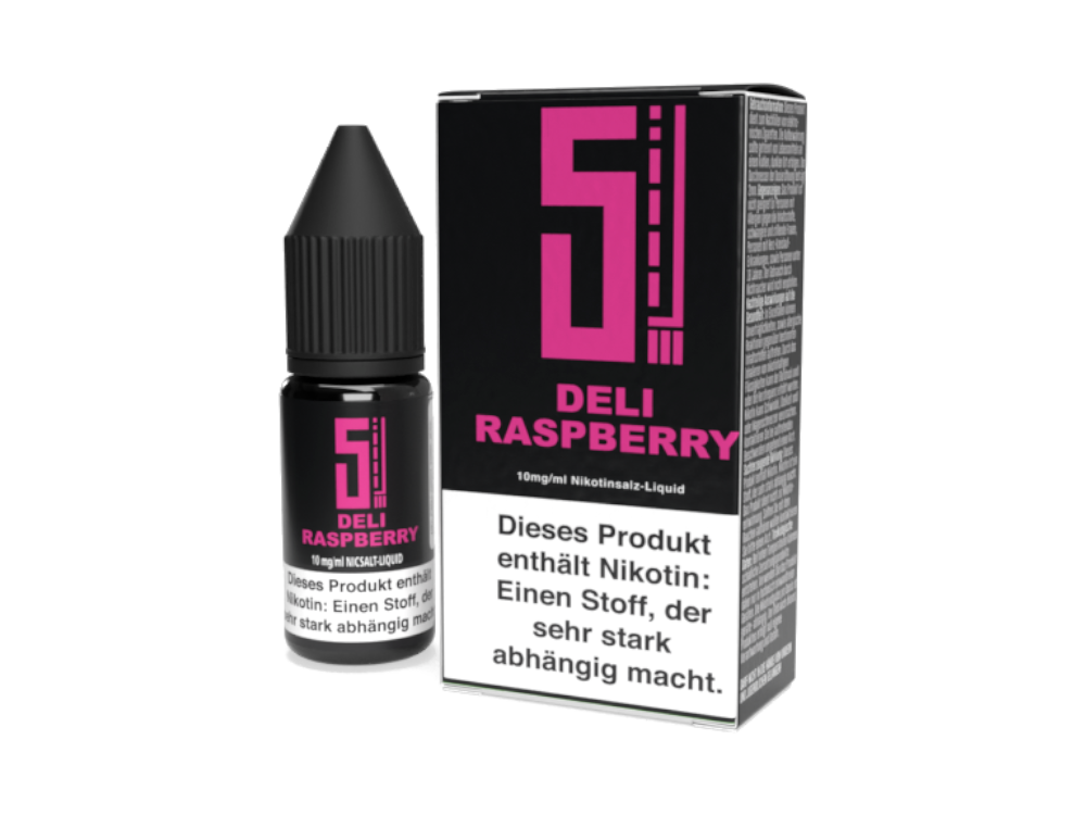 5EL - Deli Raspberry - Nikotinsalz Liquid 10 mg/ml