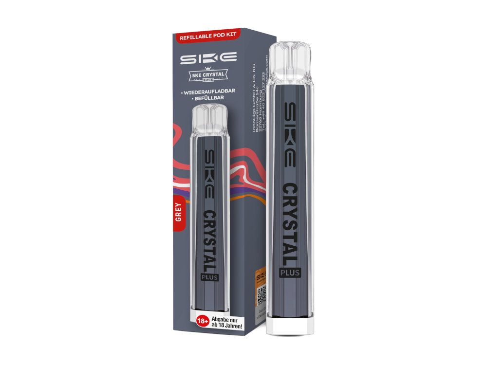 SKE - Crystal Plus E-Zigaretten Set grau