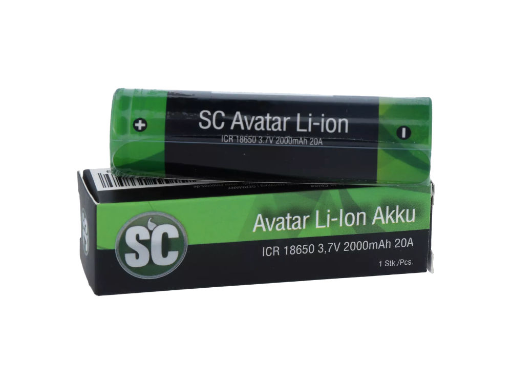 SC - 18650er Akku 2000 mAh - 3,7 V