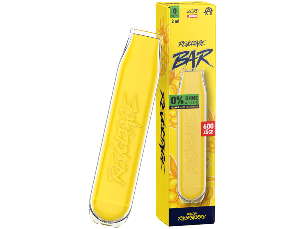 Revoltage - Bar Einweg E-Zigarette Yellow Raspberry 0 mg/ml