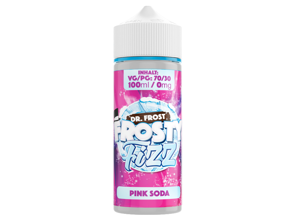 Dr. Frost - Frosty Fizz - Pink Soda Liquid - 100ml 0 mg/ml