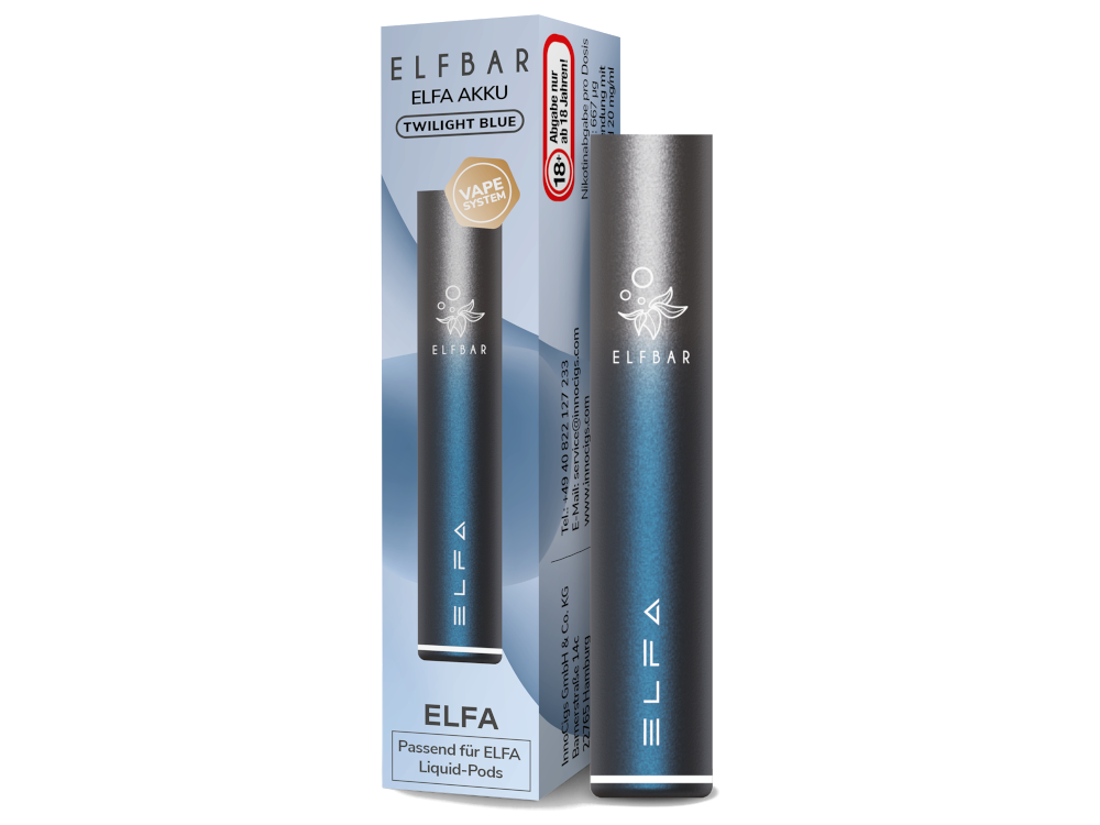 Elfbar - Elfa Akku 500 mAh blau-silber