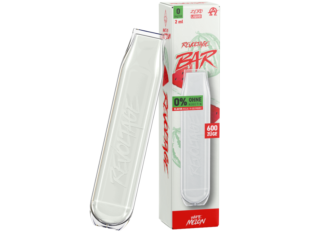 Revoltage - Bar Einweg E-Zigarette White Melon 0 mg/ml