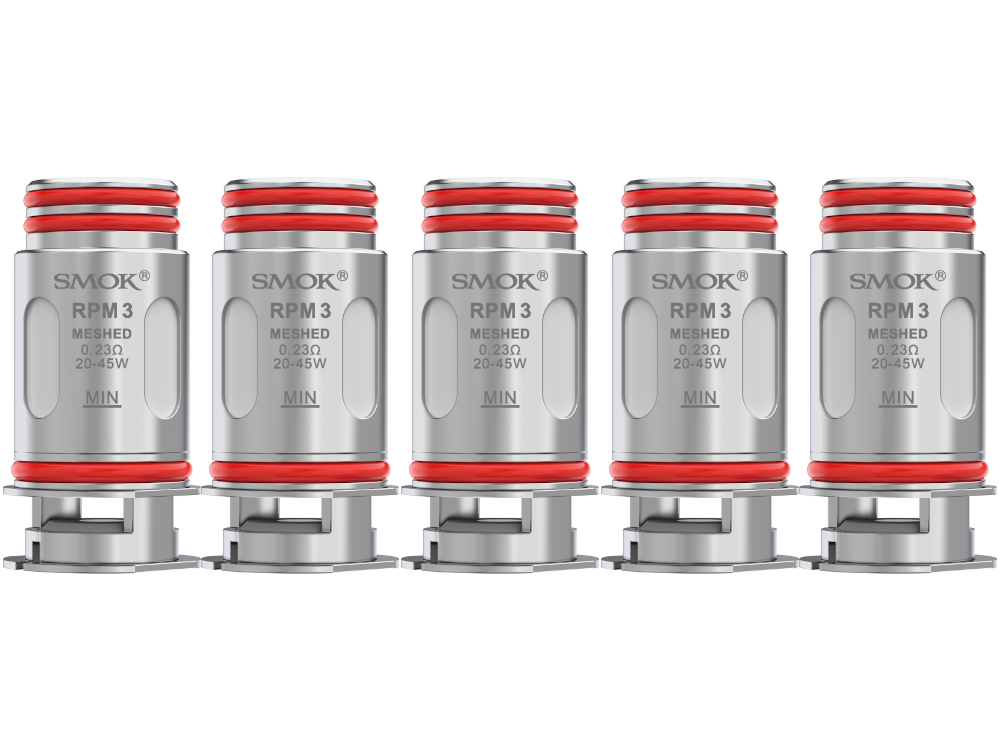 Smok - RPM 3 Meshed 0,23 Ohm Heads (5 Stück pro Packung)