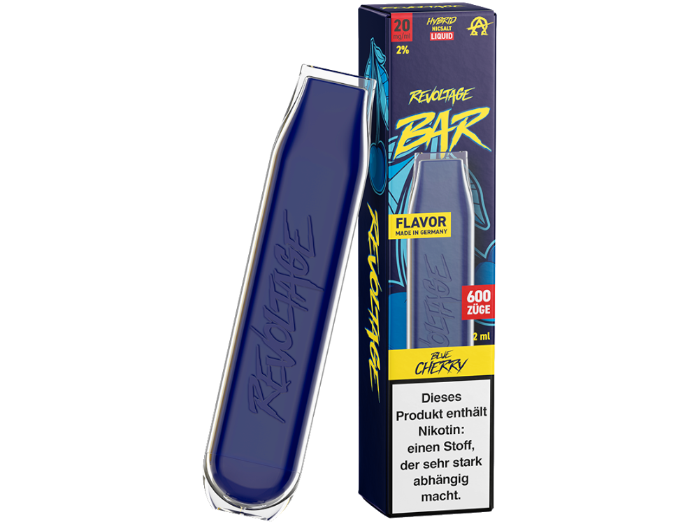 Revoltage - Bar Einweg E-Zigarette Blue Cherry 20 mg/ml