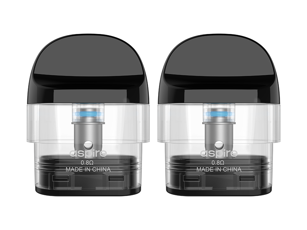 Aspire - Minican 4 Pod mit 0,8 Ohm Head (2 Stück pro Packung)