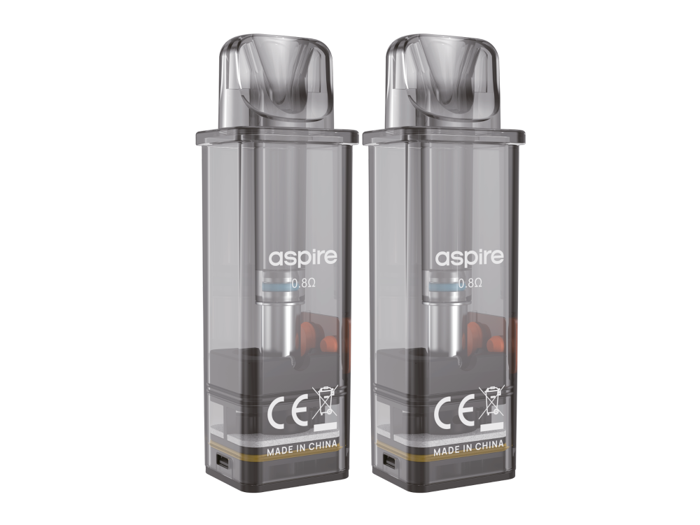 Aspire - GoTek 0,8 Ohm Pod (2 Stück pro Packung)