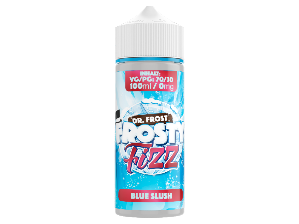 Dr. Frost - Frosty Fizz - Blue Slush Liquid - 100ml 0 mg/ml