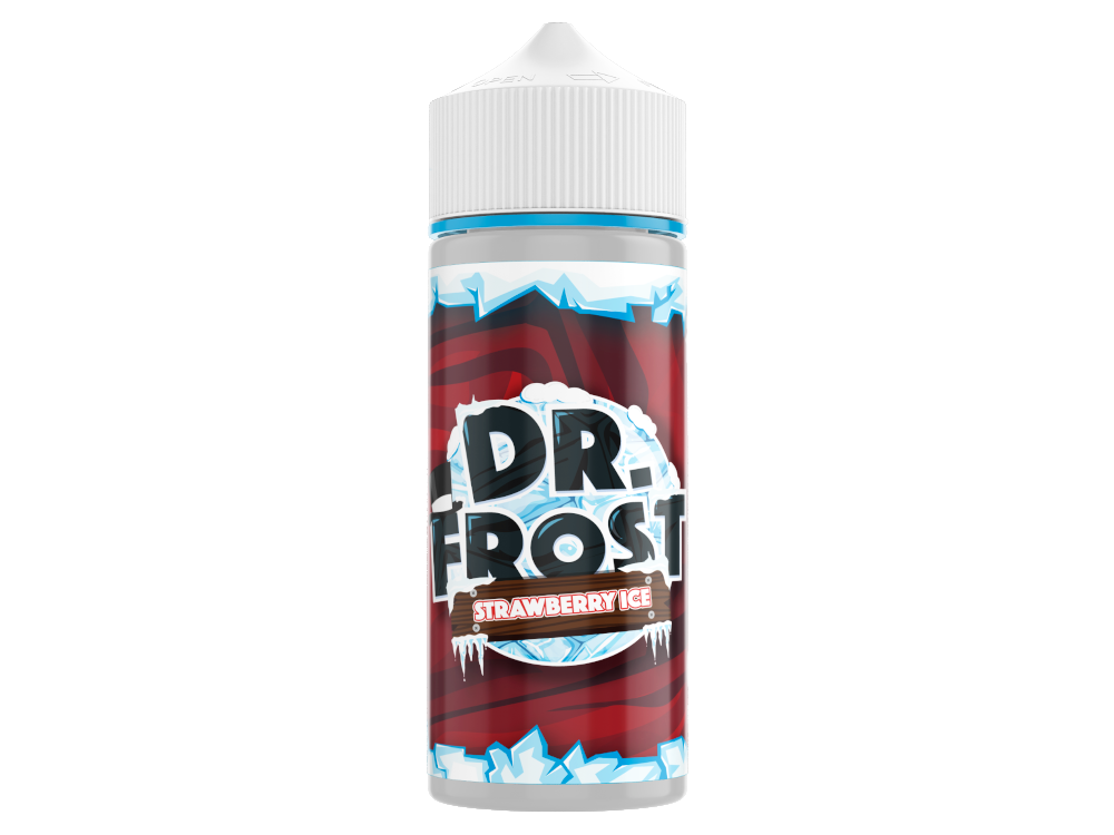 Dr. Frost - Polar Ice Vapes - Strawberry Ice - 100ml 0 mg/ml